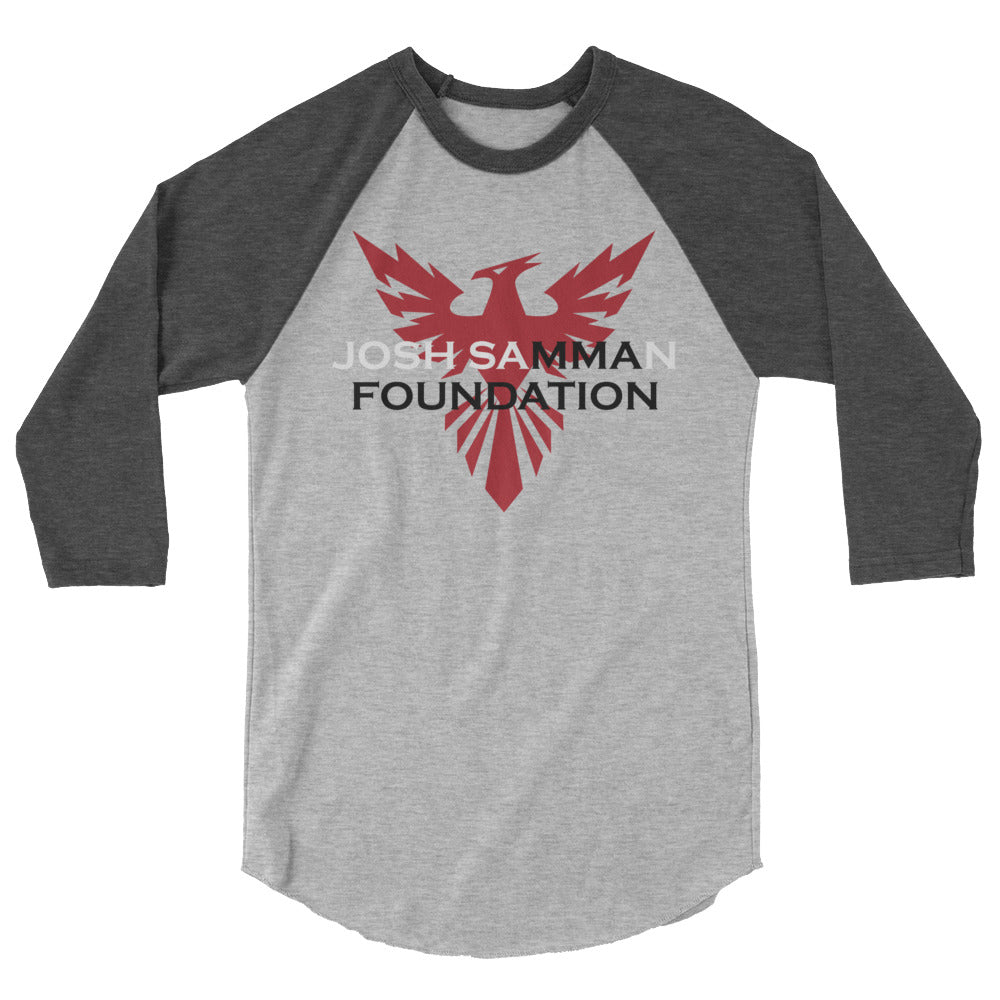 Samman Foundation 3/4 sleeve raglan shirt