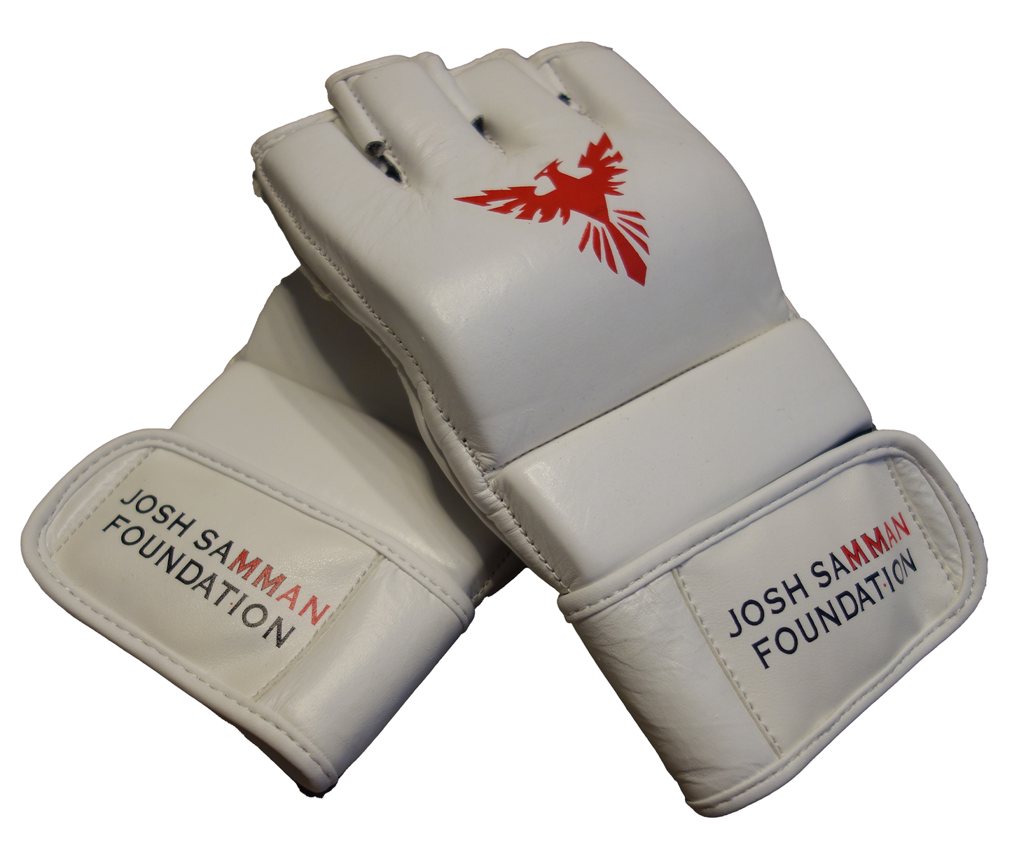 Josh Samman MMA Foundation MMA Gloves White