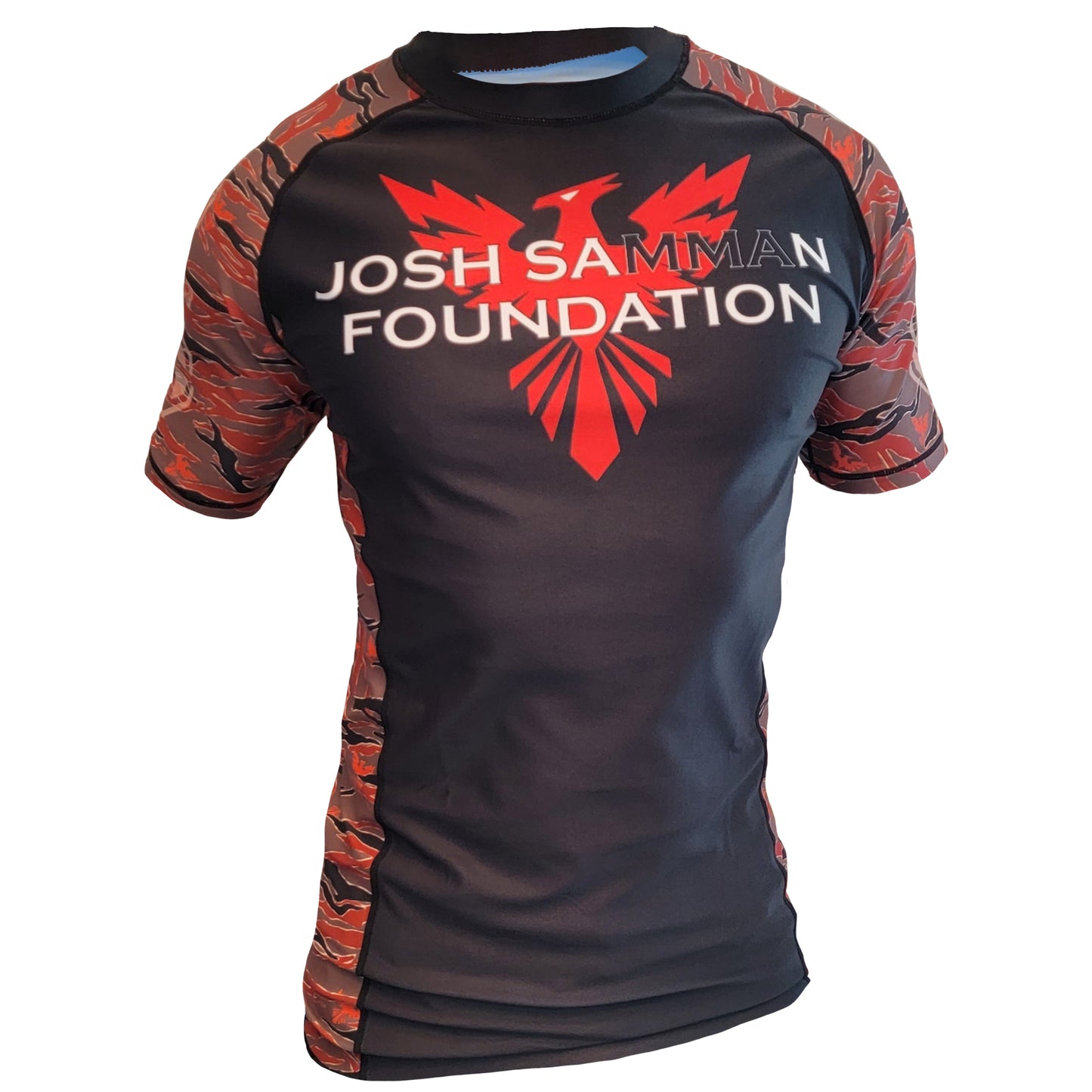 Samman Foundation Red Camo Rash Guard